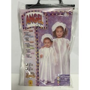 Rubie's Girls Angel Costume New In Package Size Infant 2-4 2 Piece Set H-1